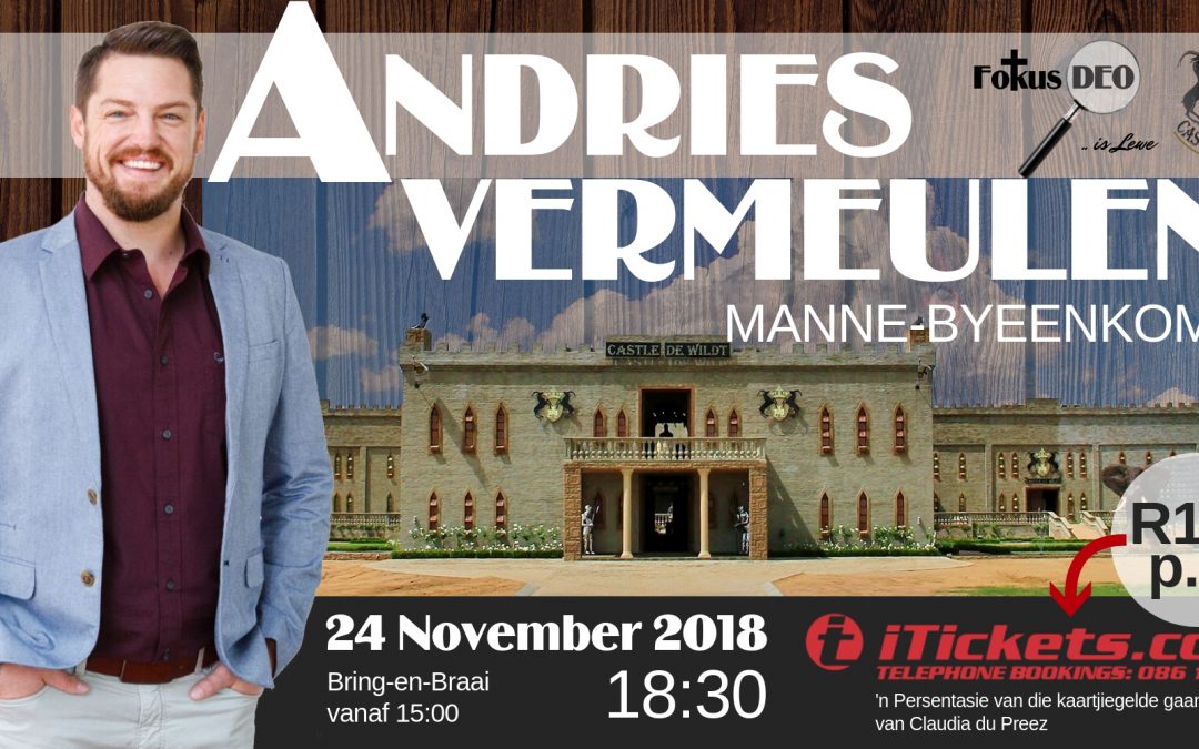 Andries Vermeulen manne-byeenkoms 25 November 2018